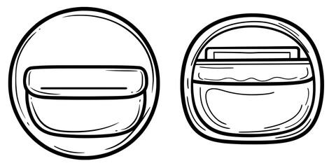 Poster - The icon is part of a large icon family. It can be used for web and app interfaces, presentations, infographics, etc.