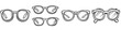 © Антон Сальников - The glasses glyph icon is isolated on white background with a modern design