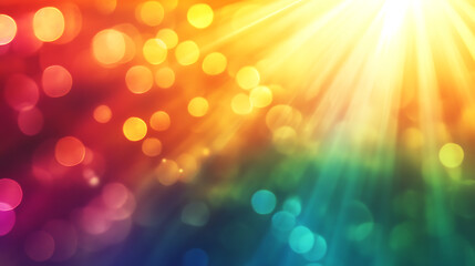 Poster - Abstract Motion Background With Lens Flares