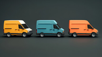 Aufkleber - Delivery vans