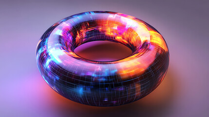Poster - 3d torus