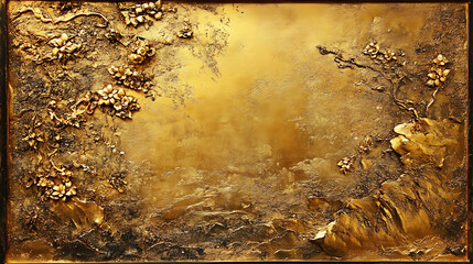 Poster - Golden plaque