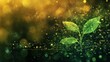 © Nico - Digital Plant Growth in Abstract Background