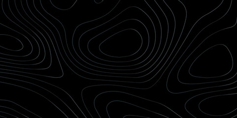 Wall Mural - abstract light pattern vector illustration. topographic map background concept. vibrant neon lights 