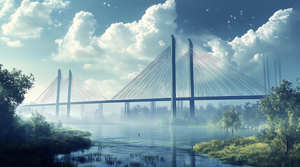 Aufkleber - Vasco De Gamma bridge