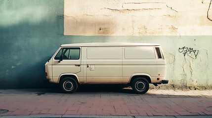Aufkleber - White van