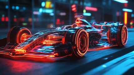 Poster - wireframe f1
