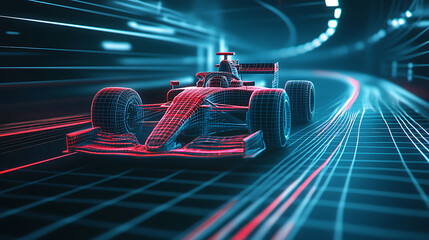 Poster - Wireframe f1
