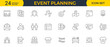© MDUZIR - Event Planning Icon Set. Stylish and functional icons for organizers, perfect for scheduling, venue management, and event promotion, ideal for apps, websites, and marketing materials.