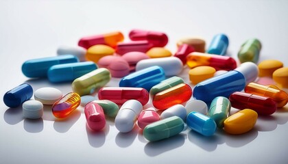 Wall Mural - pills and capsules