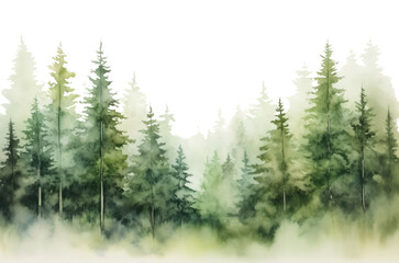 Wall Mural - PNG Forest backgrounds outdoors woodland.