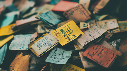 Aufkleber - Don't forget written reminders tickets