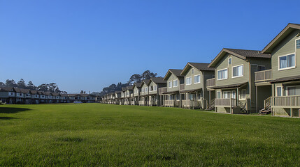 Poster - military housing, presidio, san francisco, california