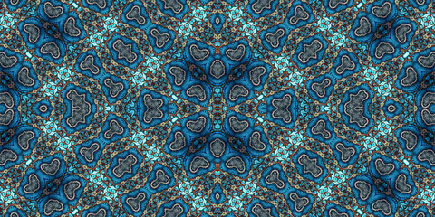 Seamless abstract pattern. The texture of the pattern is symmetrical. Endless pattern