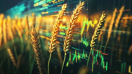 Poster - The impact of wheat iconography on agricultural stock market trends and growth