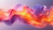 © Anna - Colorful abstract wave with glowing particles in motion