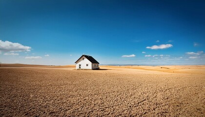 Wall Mural - house in the desert