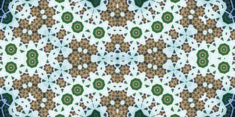 Seamless abstract pattern. The texture of the pattern is symmetrical. Endless pattern