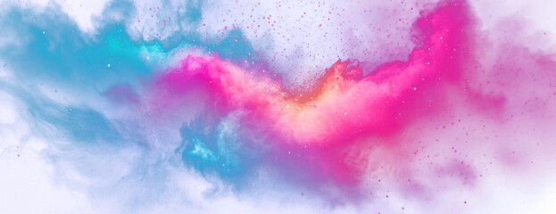 Wall Mural - png abstract vibrant background nebula space astronomy.