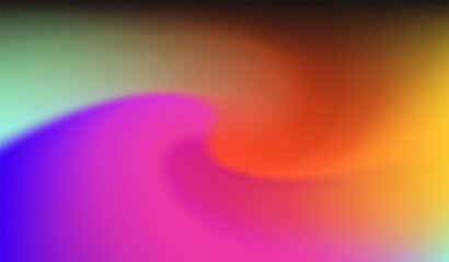 Poster - Abstract blurred background with colorful stains.