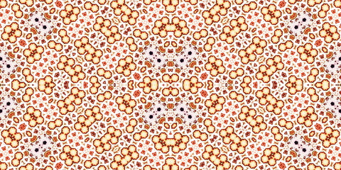 Seamless abstract pattern. The texture of the pattern is symmetrical. Endless pattern