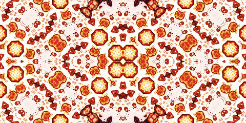 Seamless abstract pattern. The texture of the pattern is symmetrical. Endless pattern