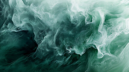 Poster - abstract background with a green color