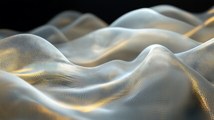 Fototapete - abstract light shaped wave background