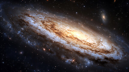 Fototapete - background cosmic massive galaxy