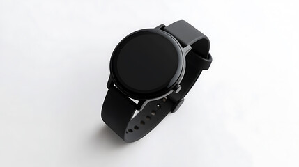 Poster - Smartwatch mockup isolated on a white background