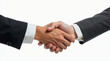 © Melissa - Two people giving a business handshake
