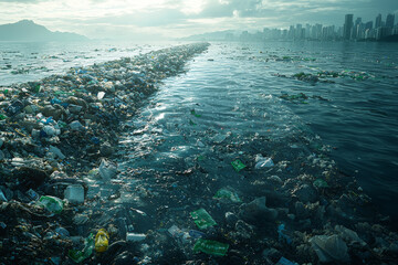 Poster - a government using green bonds to fund waste management infrastructure, illustrating the broad appli