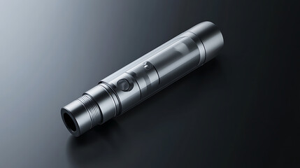 Poster - Popular vaping device, Modern vaporizer e-cig device, New device model, micro coil cleaning device, Quit smoking nicotine, start vaping safe e-cigarettes