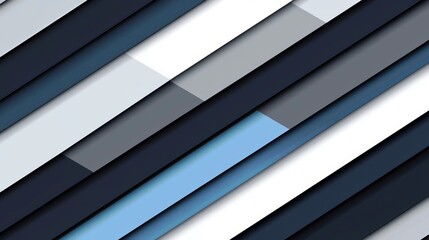 Poster - Dynamic Abstract Background with Blue and Gray Lines