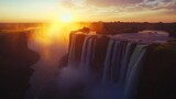 Victoria Falls Sunset