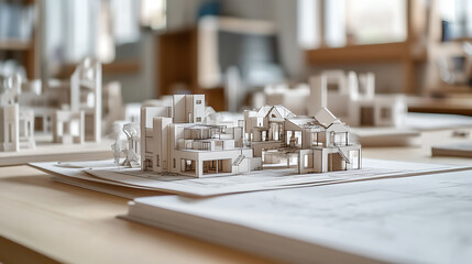 Fototapete - Rapid Prototyping concept, The accelerated process of creating scale models or assemblies using 3D printing and CAD designs, Efficiency in modern design and manufacturing processes