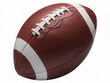© Karl - Close-Up of a Classic American Football on a White Background