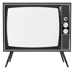 Poster - PNG White screen smart television electronics old-fashioned nostalgic.