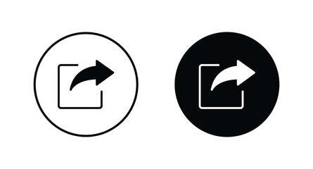 Poster - Share icon set. Share symbol icon vector illustration