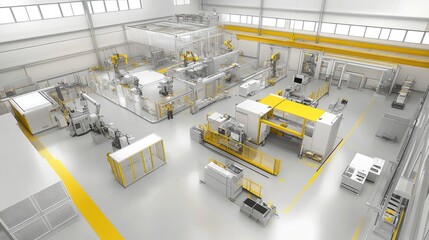 Poster - Industrial Automation in Modern Manufacturing Facility