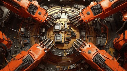 Poster - Advanced Robotics in Modern Manufacturing Facility