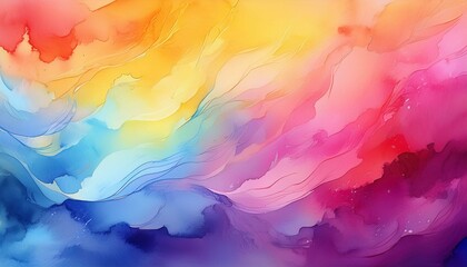 Wall Mural - abstract watercolor background