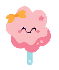 Wall Mural - candy cotton kawaii