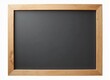 © Marco Mamdouh - Blank empty Horizontal Black Chalkboard with Wooden Frame, Ideal for Menus, Messages, or Artwork in Restaurants, Cafes, or Homes.