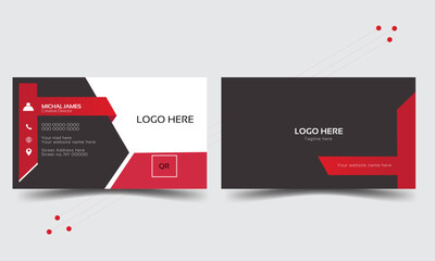 clean and creative business card design template