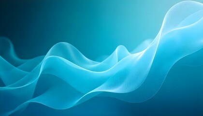Poster - Abstract blue cyan gradient abstract background. elegant bright and smooth light soft blue color illustration backdrop, Abstract background of blue color with black background. Modern background