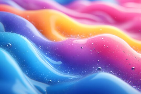 Bright gradient background with colorful grains. It represents a mix of energy, movement, fun and liveliness with the grain of old computer graphics or noisy TV. It has a retro or futuristic feel.