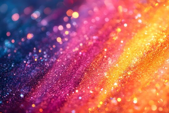 Bright gradient background with colorful grains. It represents a mix of energy, movement, fun and liveliness with the grain of old computer graphics or noisy TV. It has a retro or futuristic feel.
