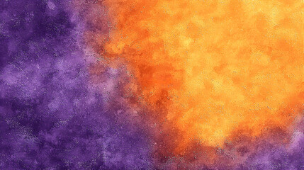 Poster - Vibrant orange and purple abstract texture