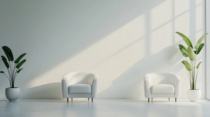 Poster - The meeting room is designed to be suitable and convenient for working in the office. There are tables and chairs in a wide area without people.